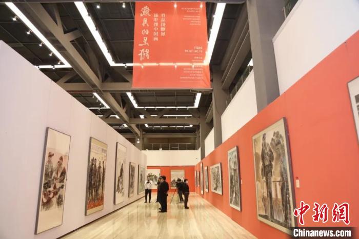 赵华胜50幅中国画代表作品入藏中国国家画院